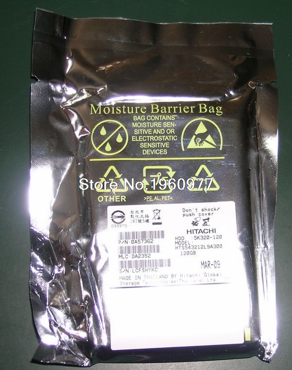 120G notebook hard drive (HTS543212L9A300) physical map tested working fine. 120G notebook hard drive (HTS543212L9A300) physical map tested working fine.