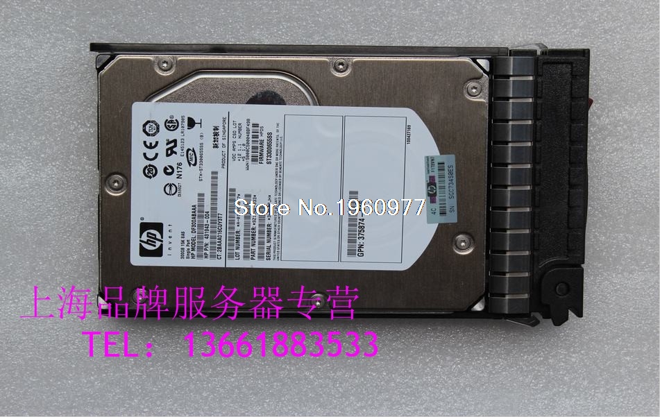 300G 15K 3.5 SAS 432146-001 DF300ABAAA tested working fine 300G 15K 3.5 SAS 432146-001 DF300ABAAA tested working fine