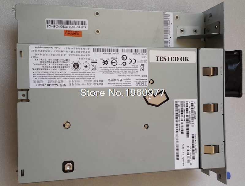 3573-8143 95P5815 95P5832 LTO4 SCSI Drives Tape Drives Physical Drawing tested working fine. 3573-8143 95P5815 95P5832 LTO4 SCSI Drives Tape Drives Physical Drawing tested working fine.
