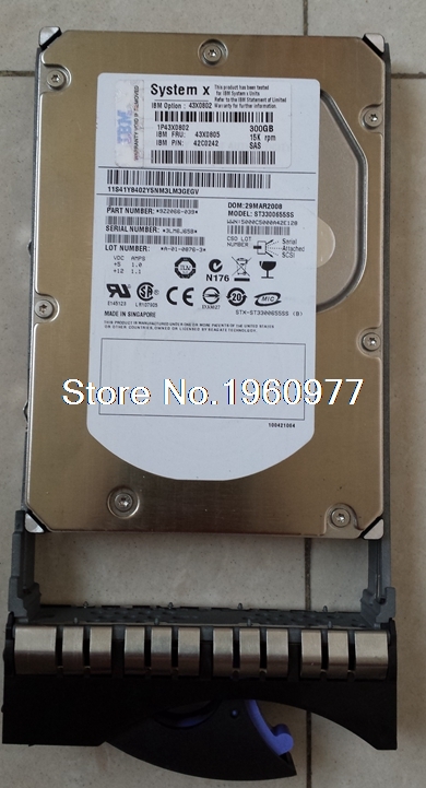 300G 15K 3.5 SAS Hard disk 43X0805 Bad disk tested working fine. 300G 15K 3.5 SAS Hard disk 43X0805 Bad disk tested working fine.