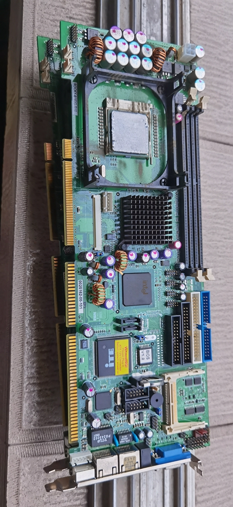 Weida ROCKY-6160G-R10 dual network card industrial control computer motherboard ROCKY-6160G