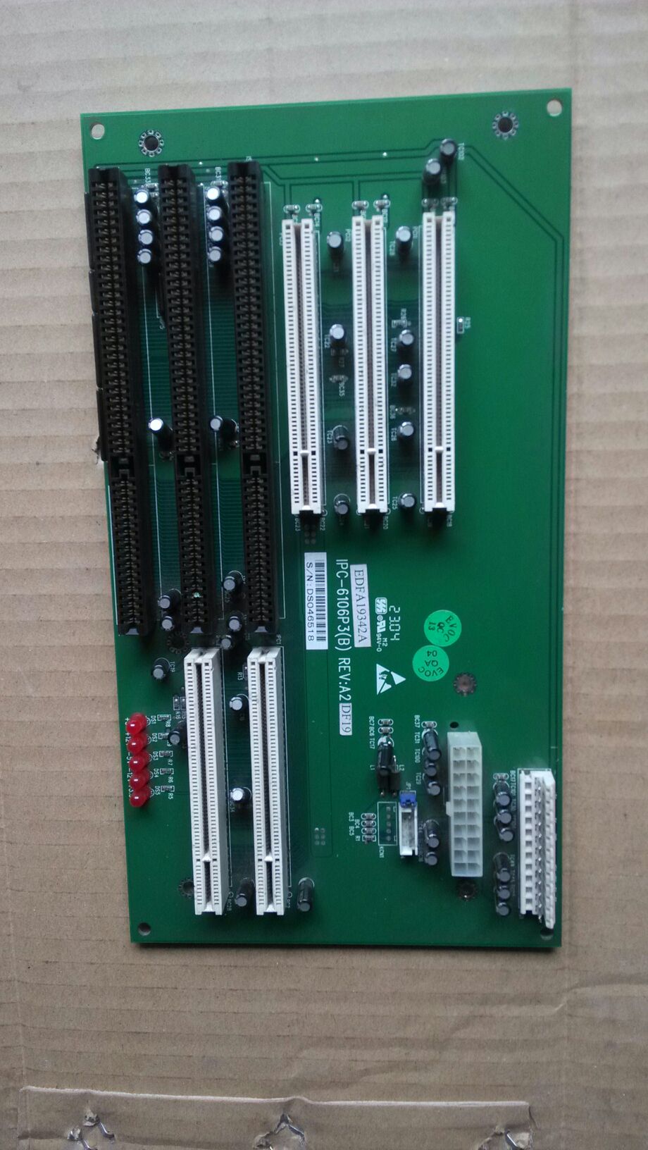 PS Advantech industrial computer base plate small base plate IPC-6106P3 (B) REV: A2 A1 A4 supports AT ATX